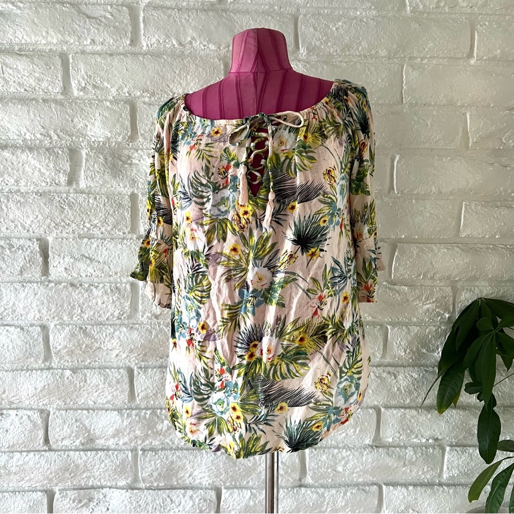 Bailey + Chloe Anthropologie Floral Top